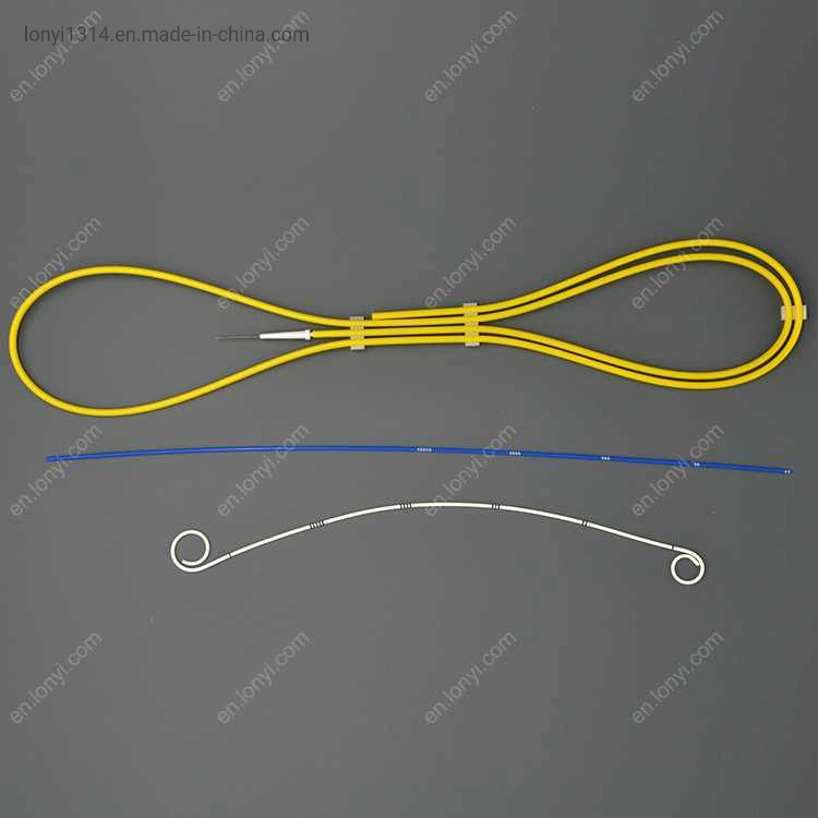 TPU Soft and Non-Foreign Body Sensitive Pig Tail Double J Ureteral Stent