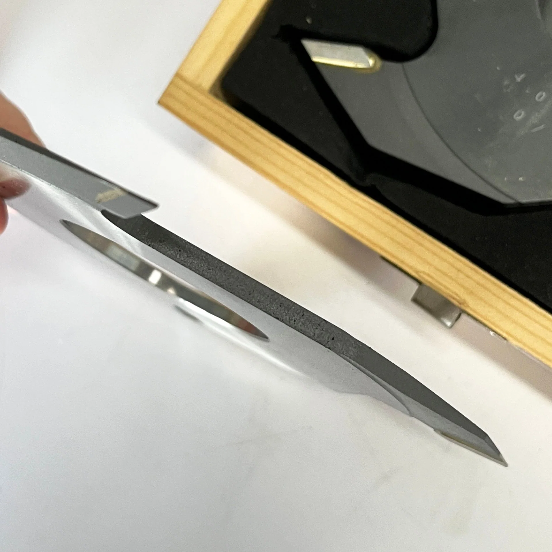 Les pièces de machines de menuiserie bois couteau mixte de doigt