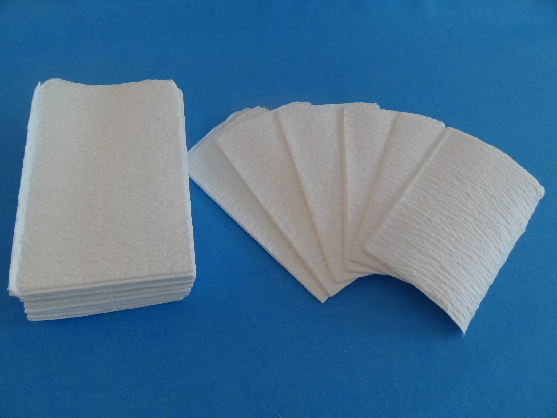 55GSM 30X40cm 3ply Hand Towel Paper+Cotton Thread Use for Surgical