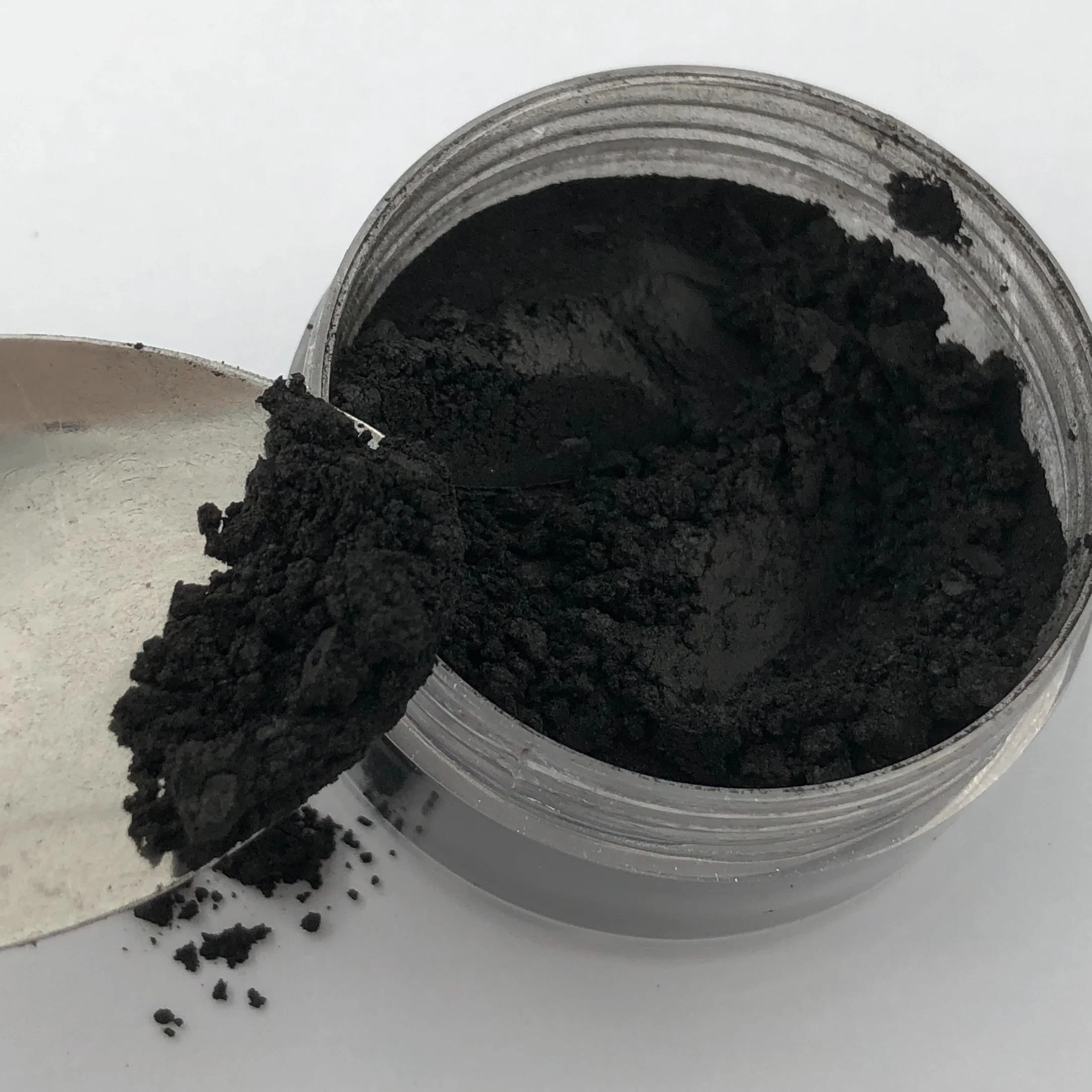 Mica acetinado preto plástico de revestimento de mica em pó P4412 Perolizadas Pigmentos para revestimento de construção