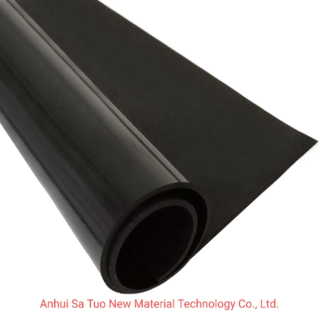 EPDM / SBS /CR/NBR/Nitoprene Silicone نتريل إنزلاق طبيعي ورقة مطاطية 10 مم × 10 م × 15 م