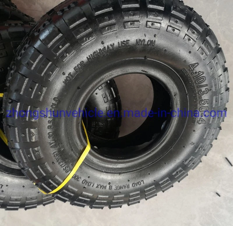 Popular Model Rubber Trolley Tyre for Tool Cart, Garden Cart