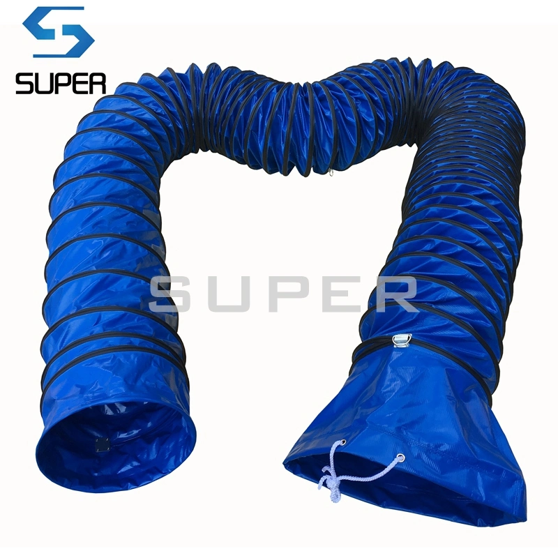 Working Site Air Distribution Flexible Ventilation Exhaust Duct