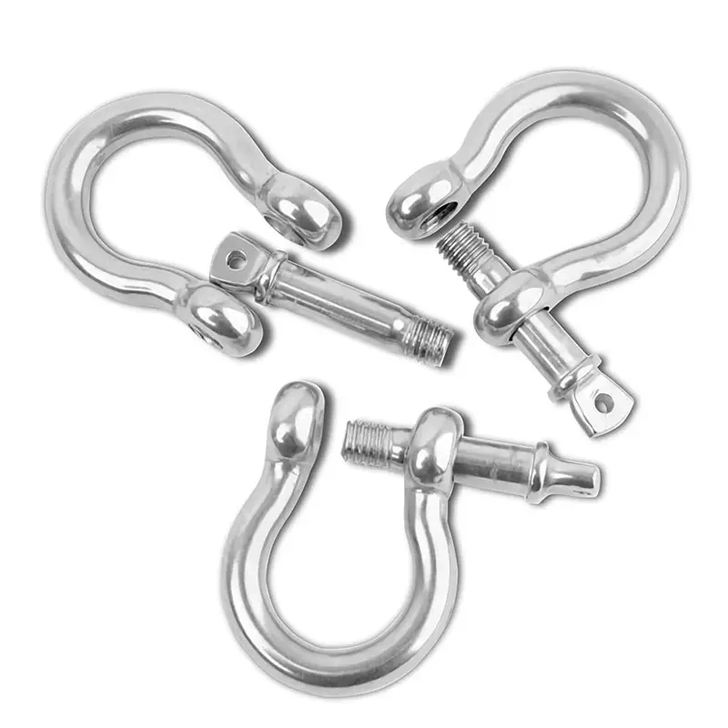 High quality/High cost performance  Hot Forged D Shackle Stainless Steel Shackles