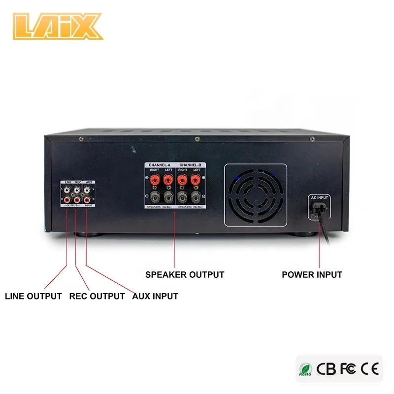 Home Karaoke Equipment Good Quality Power Amplifie