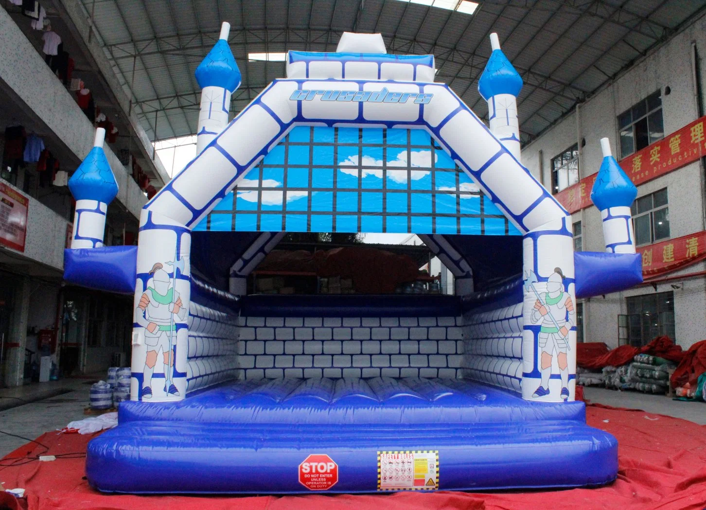 Knight Inflatable Jumping Castle Chb587