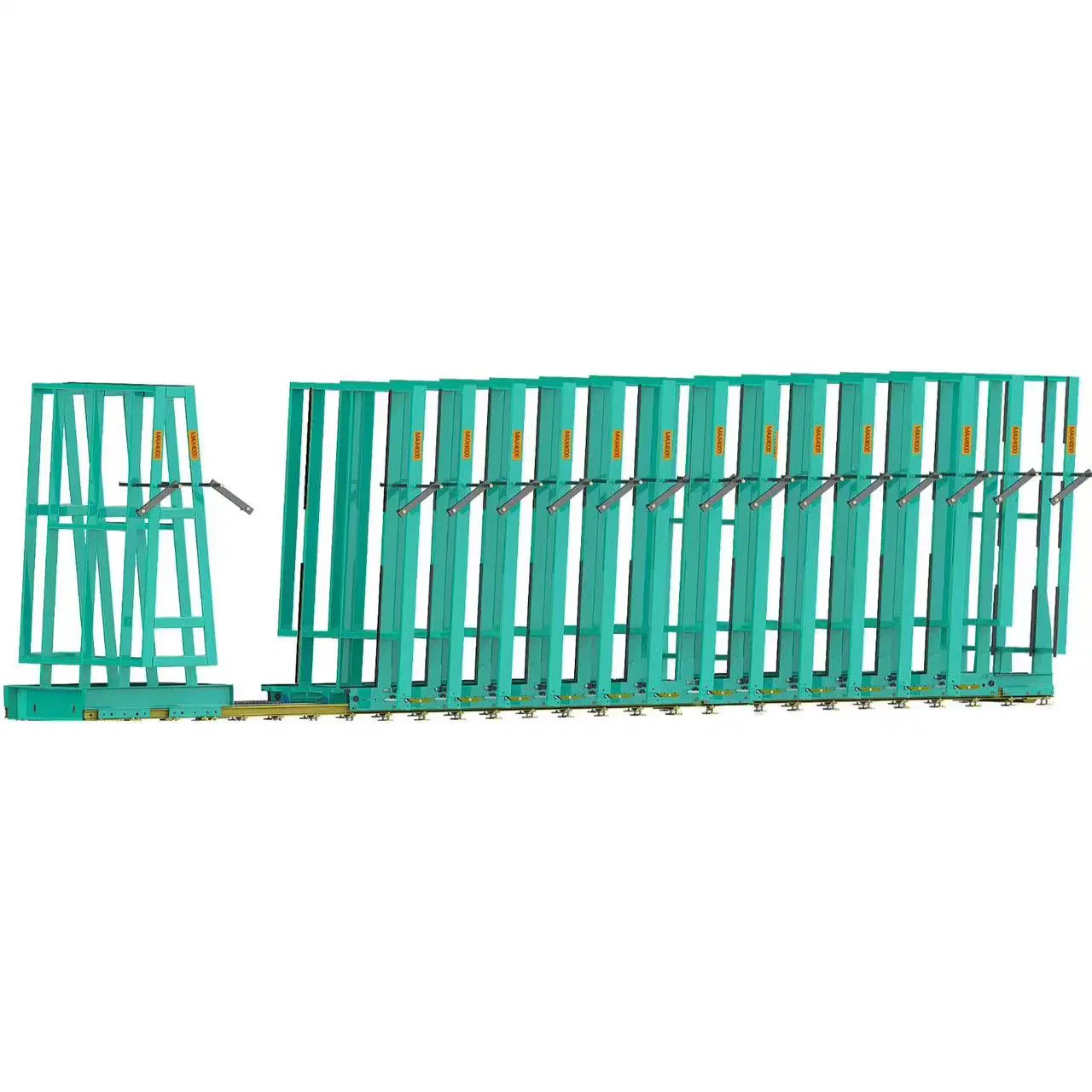 Removable Storage Glass Shelf for Standard Glass Storage and Transport in Warehouse