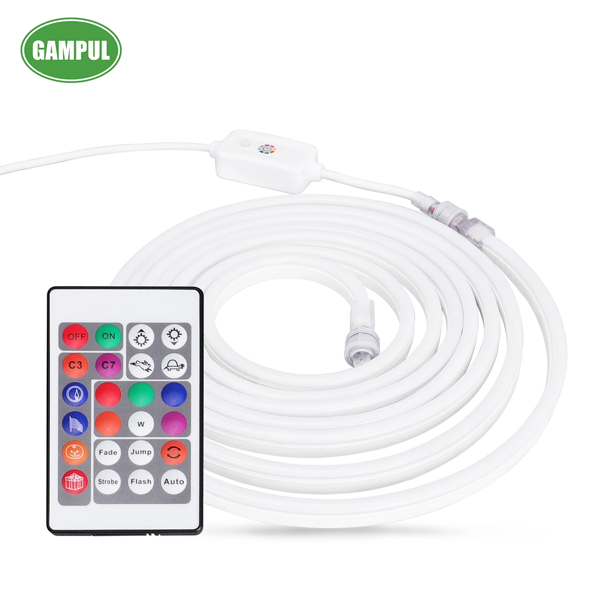 3m de la Originales de fábrica WiFi inteligente RGB LED Flexible iluminación de neón para decoraciones de Navidad