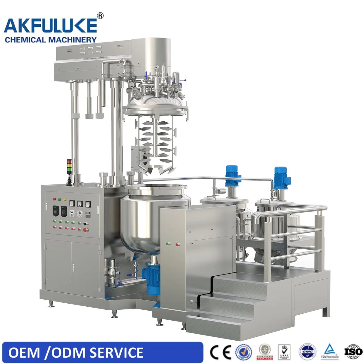 Shampoo Mischmaschine Mixer Spülmaschinen Mischbehälter Flüssigseife Produktion Linie Chemische Herstellung Maschine Homogenisator Mixer Shampoo Handwäsche Sanitizer Reinigungsmittel