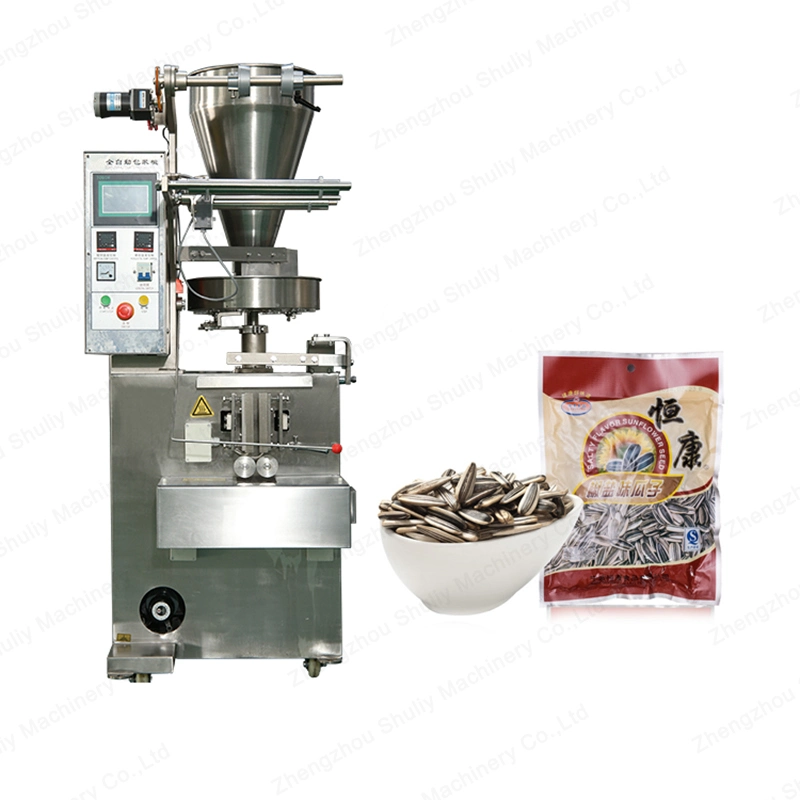 Manufacturer 5-500g Small Candy/Peauts/Chocolate/Beans/Salt/Sugar/Spices/Snus Packaging Packing Machine with Volume Cups Measuring