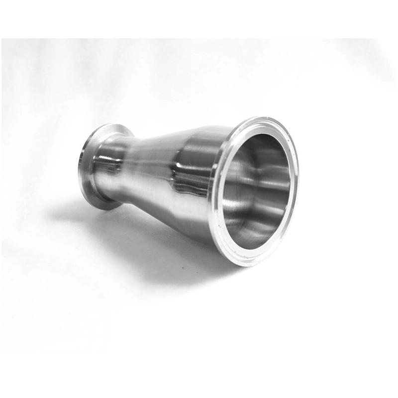 Stainless Steel Sanitary Clamped Reducer with Straight End