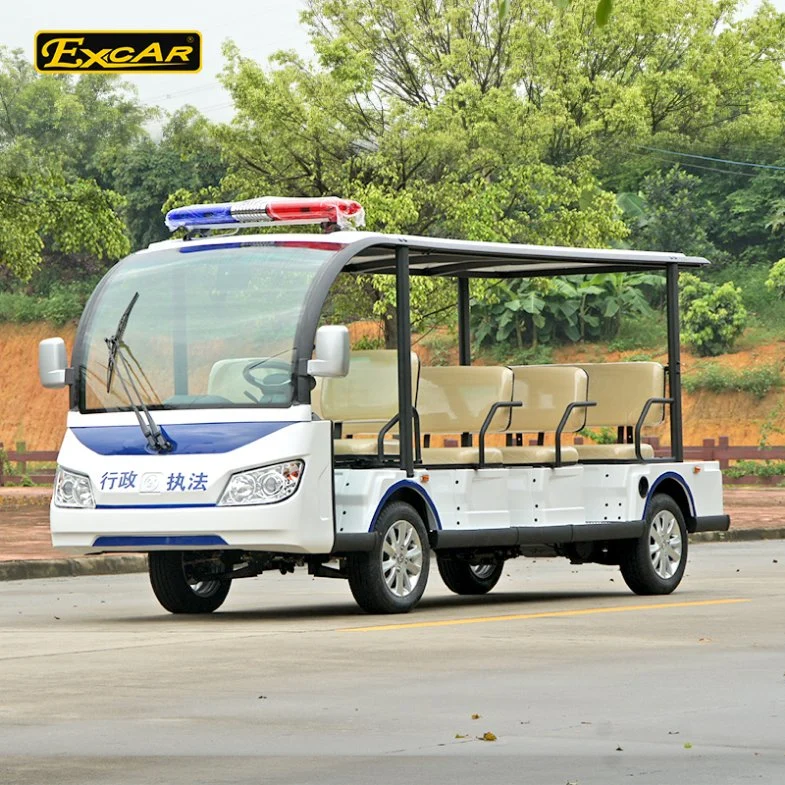 11 Seater Outdoor City Electric Patrol Sightseeing Bus