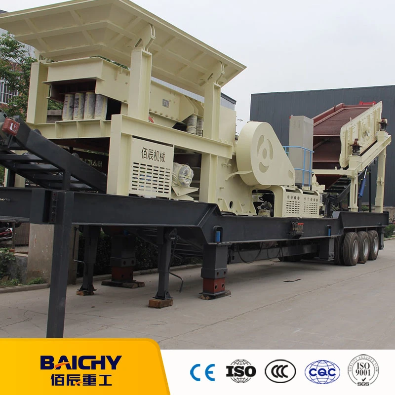Stone Crusher Breaking Machine /Mobile Crushing and Screening Plant Aggregates Production Line Price