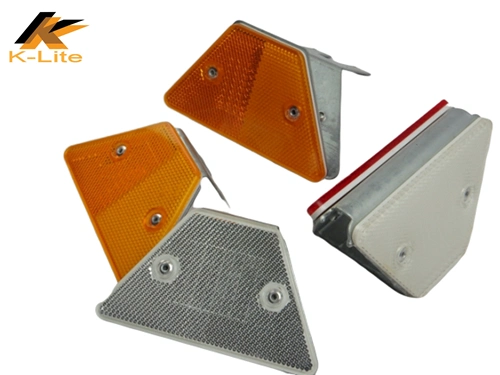 Highway Guardrail Reflector Delineator Aluminium Support Road Reflector