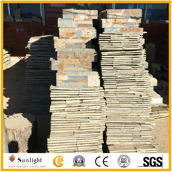 Natural Stone Split Natural Rusty Culture Stone for Wall Tile and Wall Panel