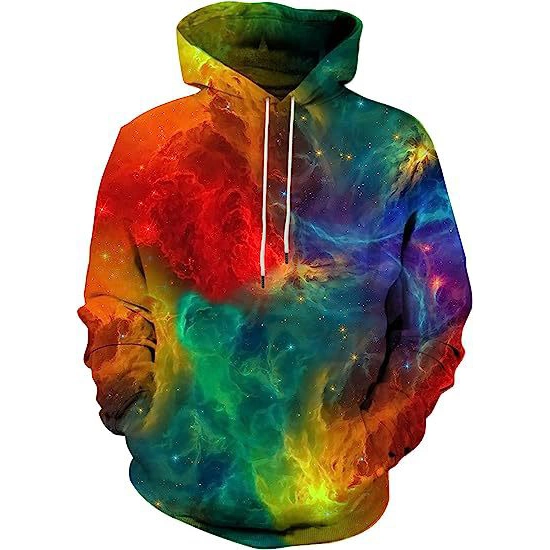 Men Women 100% Polyester Training Wear for Sublimation Printing Soft Hoodies