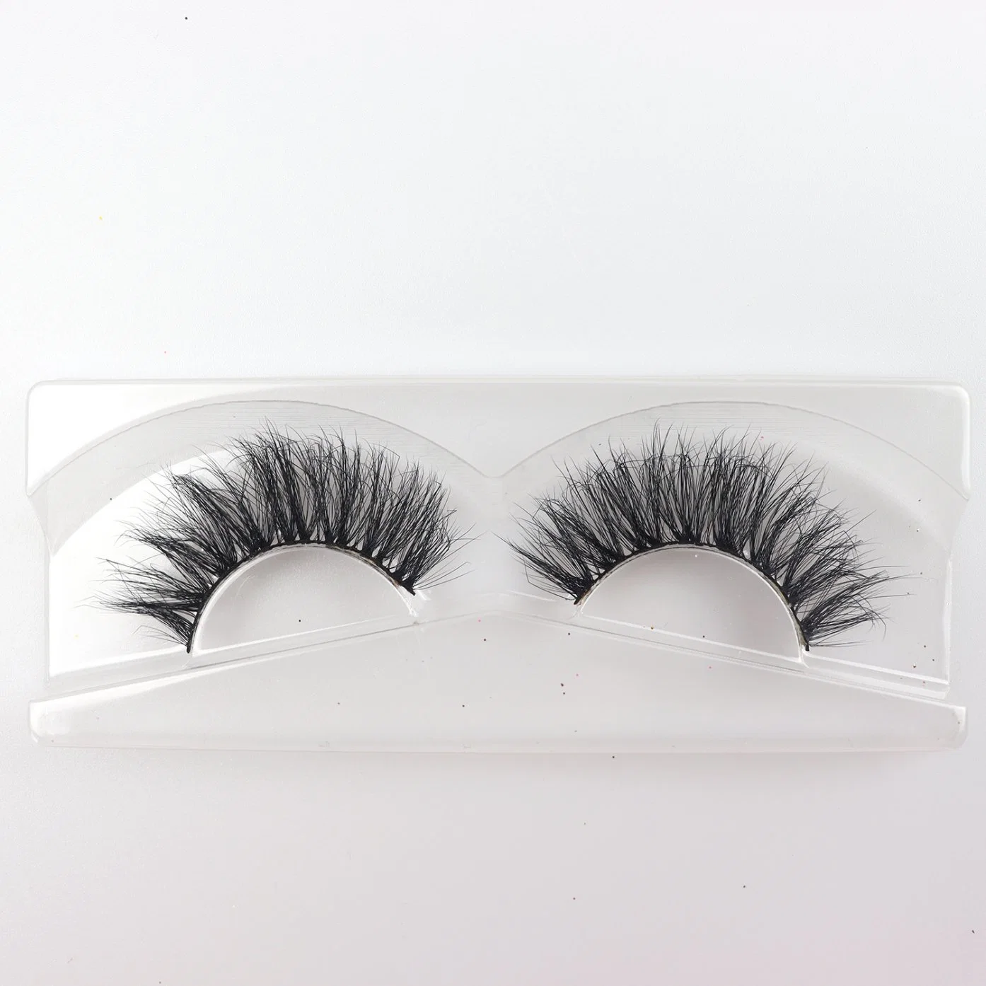 Jintong 25mm 3D Natural Faux Mink pestañas de seda glamorosa Maquillaje Eyelashes