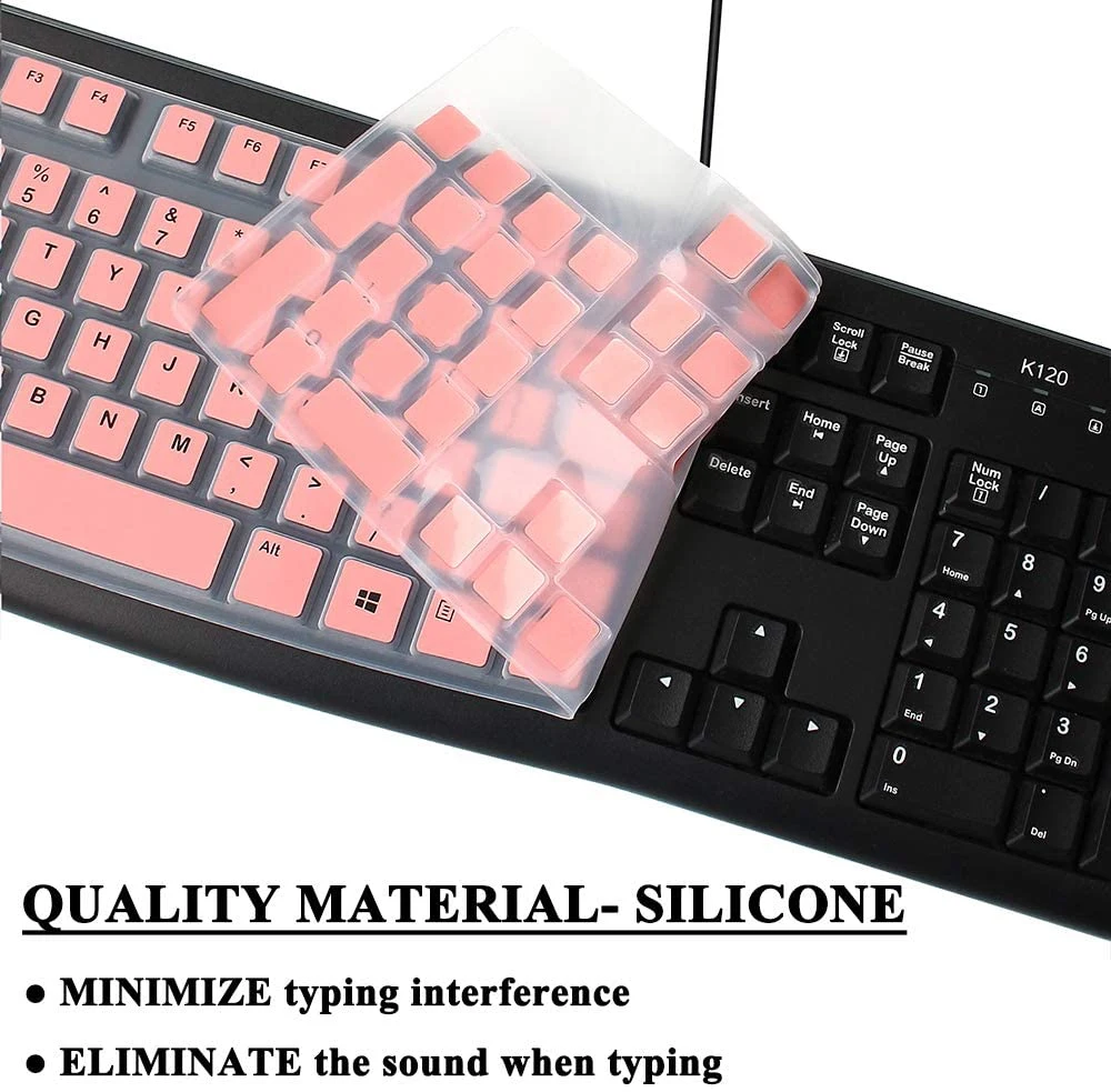 Goliton Universal Silicone Keyboard Protector Skin for Laptop Notebook 15 Inch /15.6 Inch /16 Inch /16.4 Inch /17 Inch /17.1 Inch /17.3 Inch (14.37 Inch X 5.27