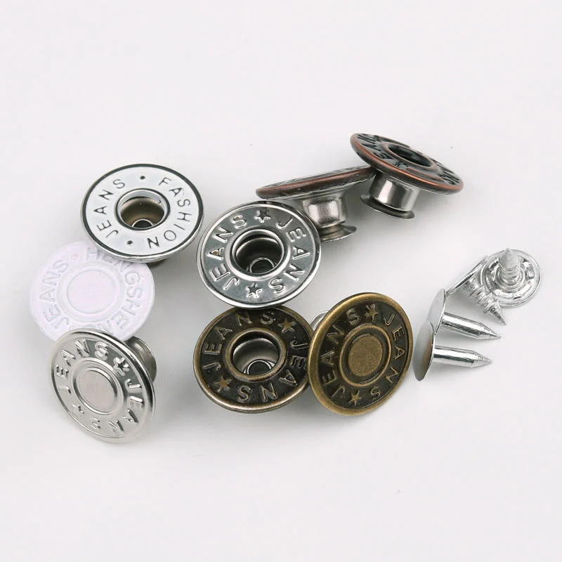 Custom Made Wholesale/Supplier Garment Accessories Brass Jeans Button