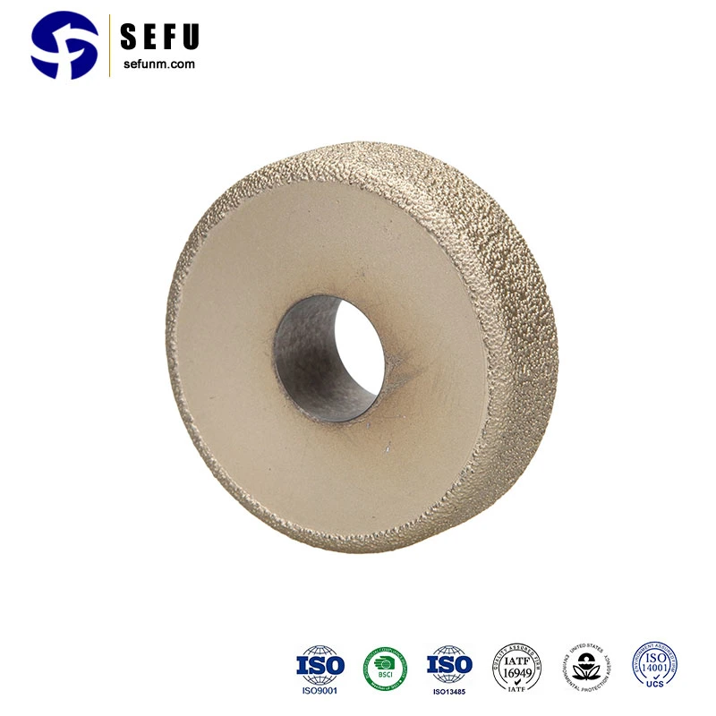 Sefu China Diamond Drilling Tool Supplier Vacuum Brazed Diamond Profile Wheels Diamond Grinding Wheels Tools Vacuum Brazed Tools Diamond Abrasive Tools