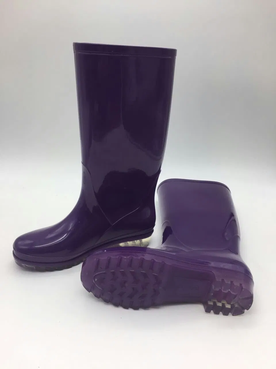 Wholesale/Supplier The Cheapest Men PVC Safety Water Proof Labor Rain Boots (HXF-002)