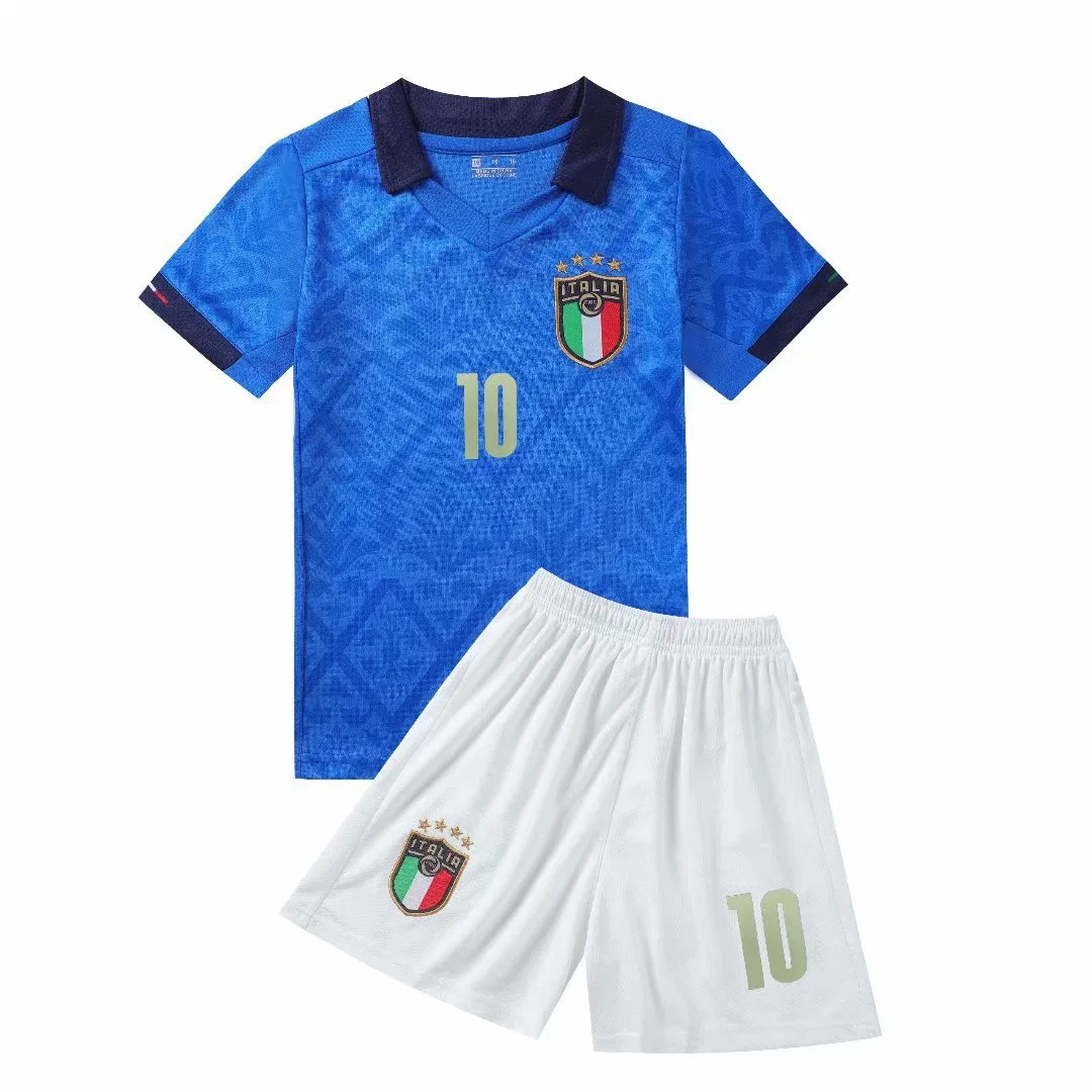 Children Football Jersey Germany Home Field No. 8 Kroos Team Shirt Training Sportswear Primary School Soccer Jersey Kids T Shirt