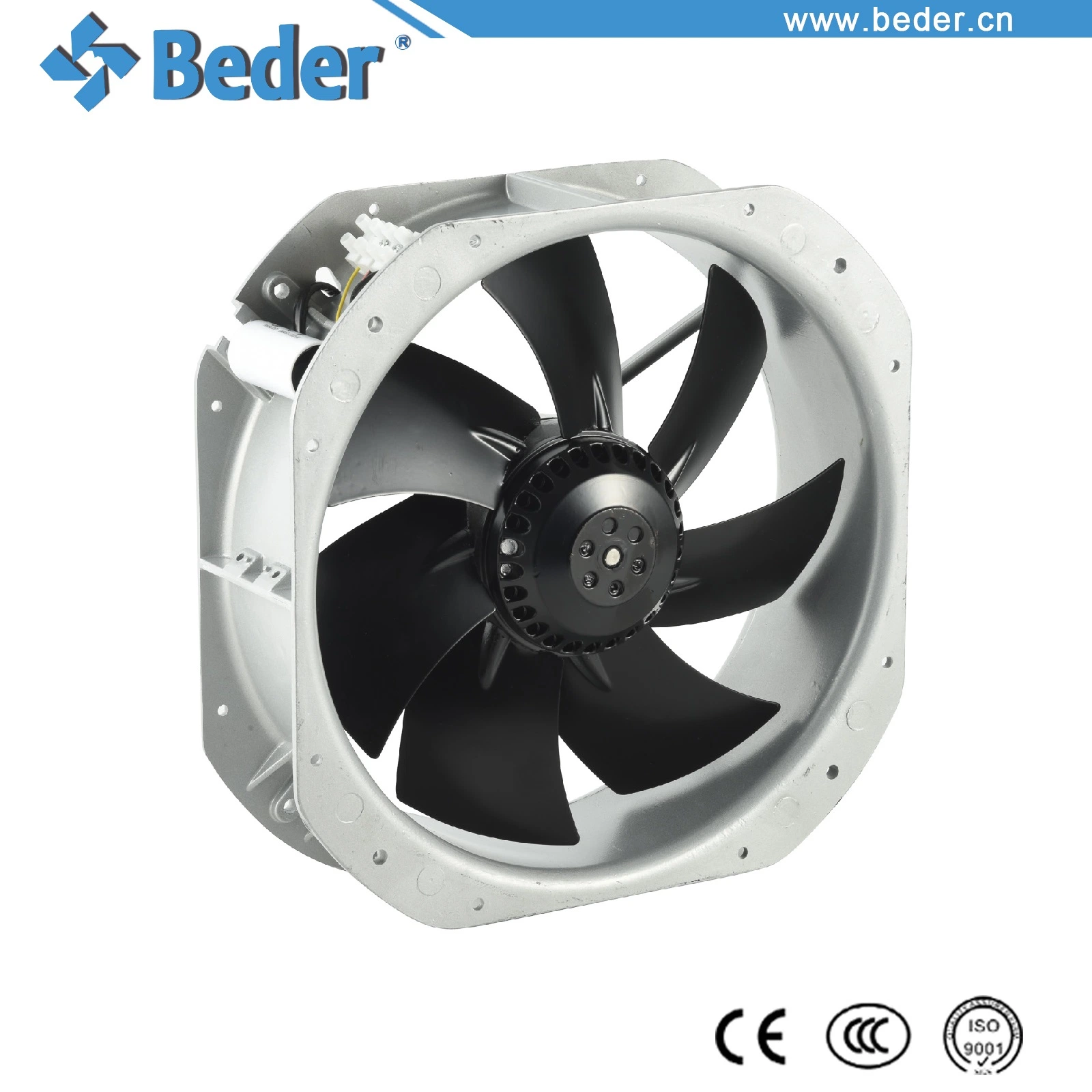 280X280X80mm Cooling Ventilation AC Axial Fan with 5/9 Metal Blades