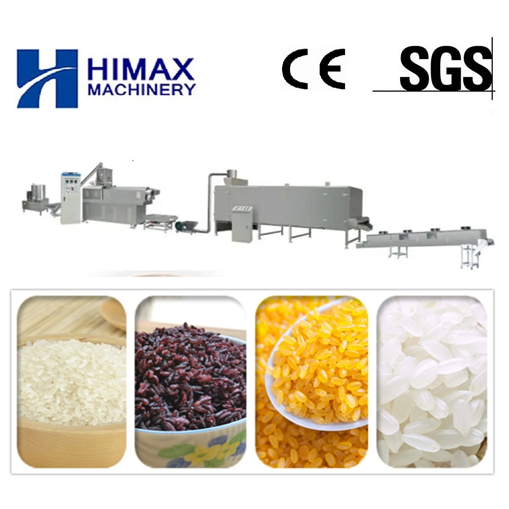 Full Automatic Artificial Rice Making Processing Machine Grain Products Processing Machinery