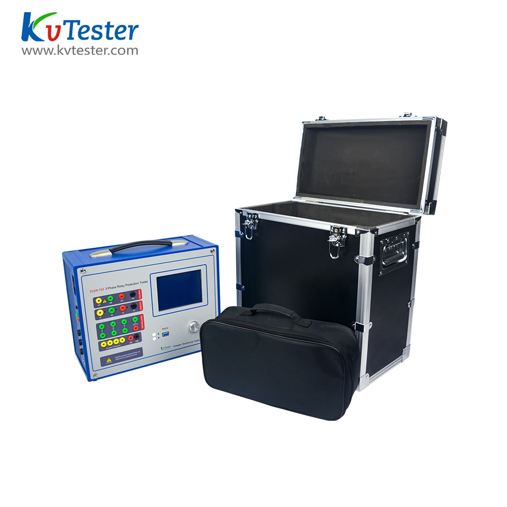 3-Phase Digital Automatic Kvtester Over Current Relay Protection Test System