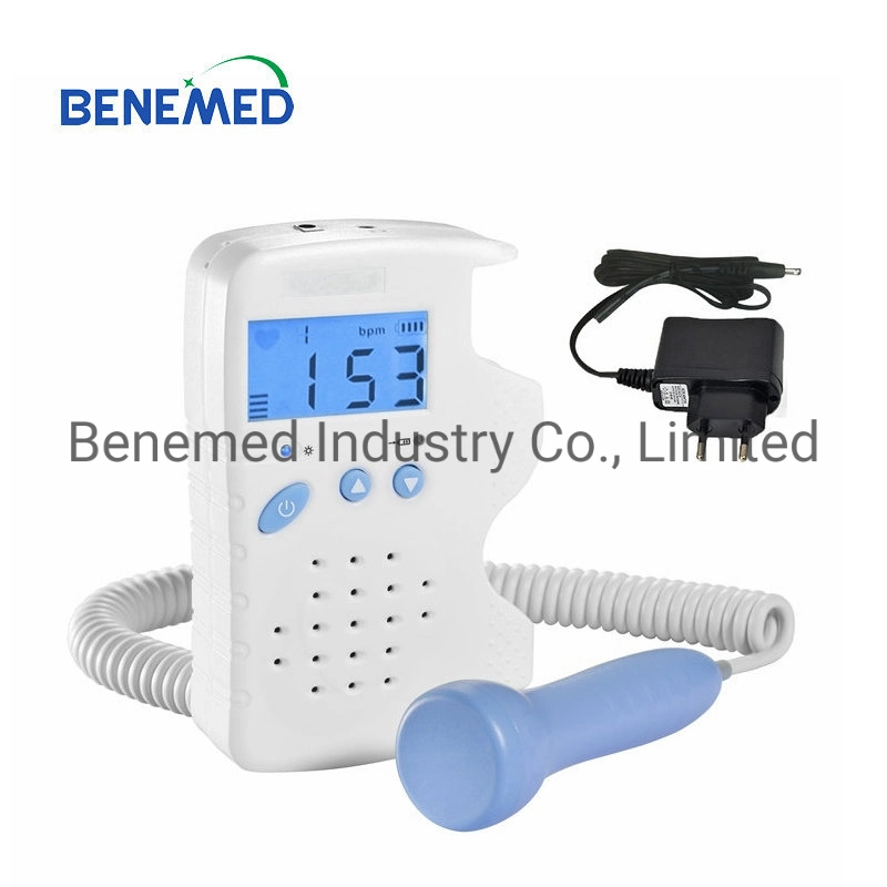 for Home Use Fetal Doppler Baby Ultrasound Heartbeat Detector Fd-200