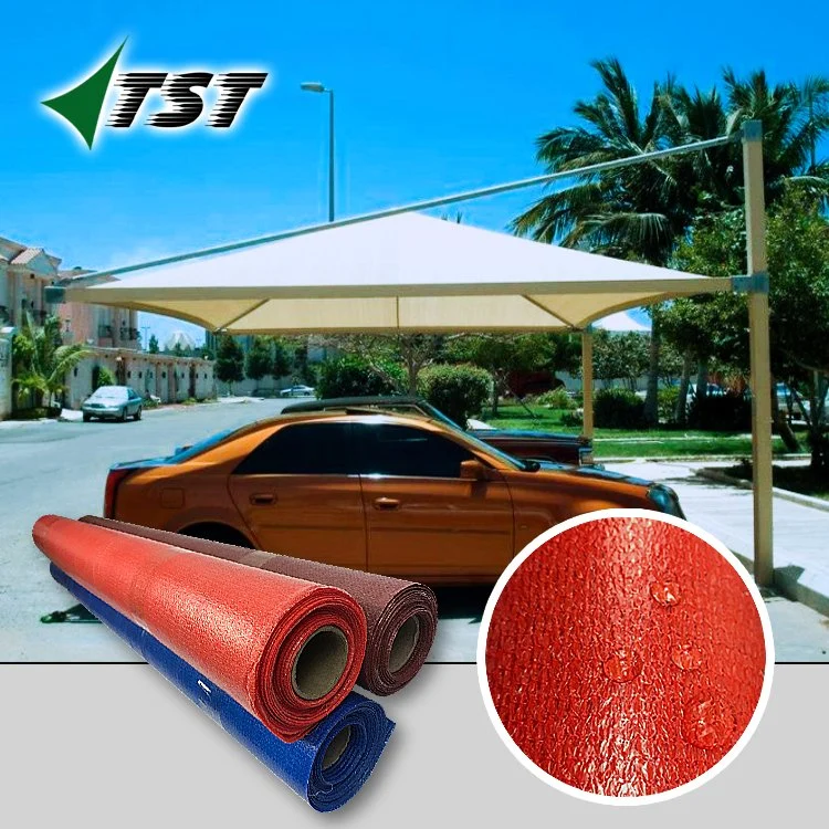 High quality/High cost performance  Beige Color Sun Shade Net with PE Coating/6 Needle 420 GSM HDPE Waterproof Car Packing Shades