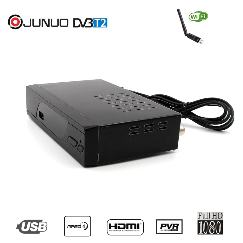 Consumer Electronics H. 265 MPEG4 HD DVB T2 Digital TV Receiver