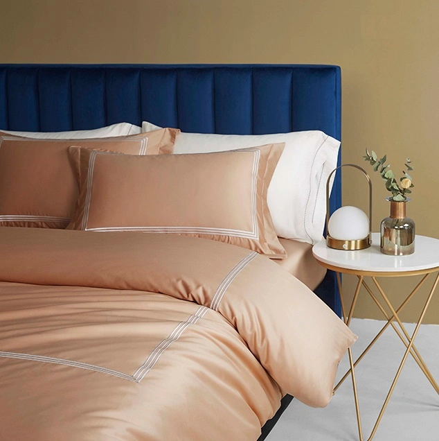 Cotton Yarn Dyed Clip Jacquard Duvet Set/Comforter Sets Baby Luxury Bedding Set