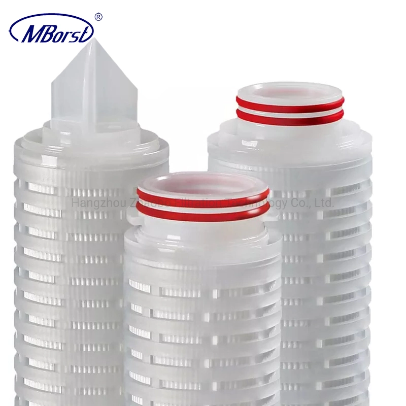 OEM/ODM Manufacturer Replacement Glass Fiber Pleated Filter Cartridge for Compressed Air