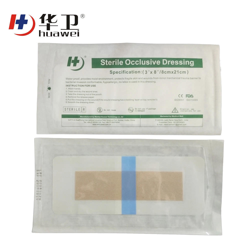 Transparent PU Dressing Wound Care Supplies