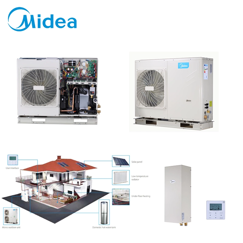 Midea Monoblock Air Source Heat Pump Energy Saving Ultra-Low Temperature Air Source Heat Pump