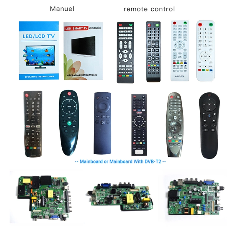 Television Smart LED TV Cheap TV HD 32 40 43 50 55 65 Inch USB WiFi Cable Piece LED TV PCB Board