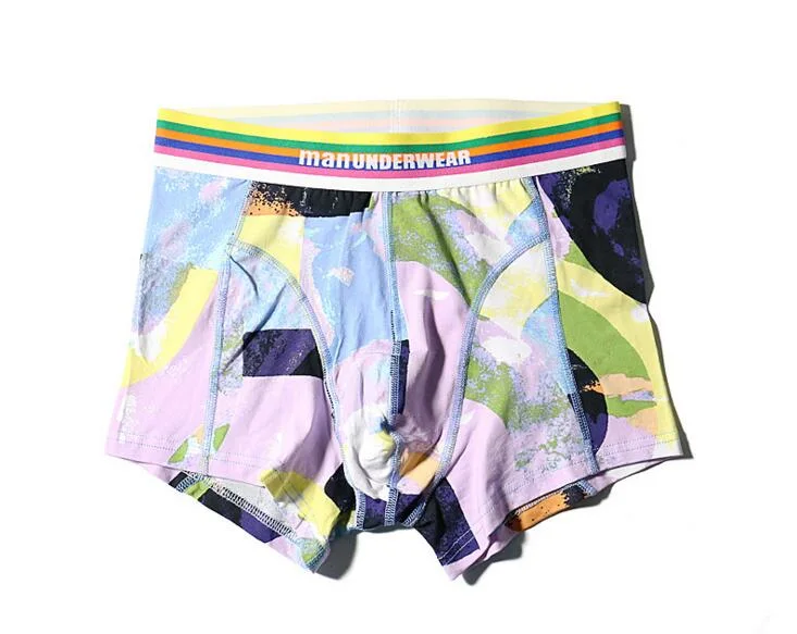 Cheap Underwear Boxers Brief Men Briefs with Print