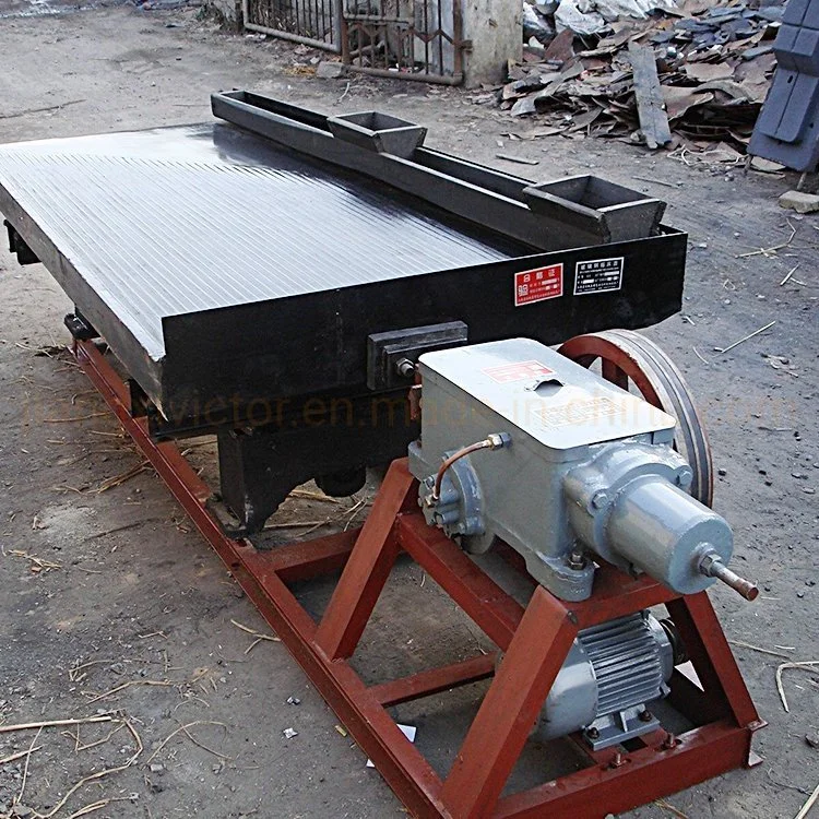 High quality/High cost performance  Small Size Alluvial Gold Gravity Separator Mini Shaker Table