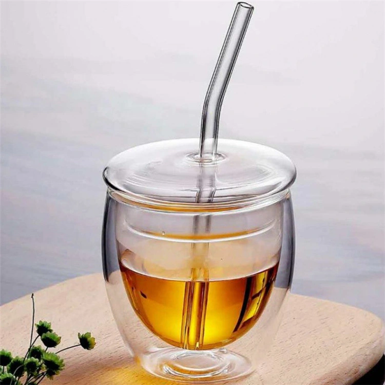 80ml 150ml 250ml 350ml 450ml 550ml 650ml Heat Resistant Borosilicate Double Wall Glass Kitchenware Glassware Coffee Tea Water Milk Wine Beer Drinking Cup Mugs