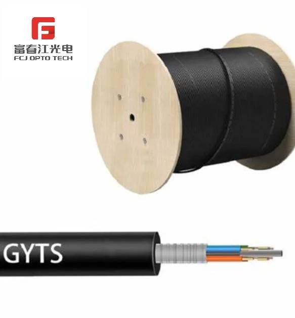 Fcj Steel Tape GYTS Armoured Round Fiber Cable
