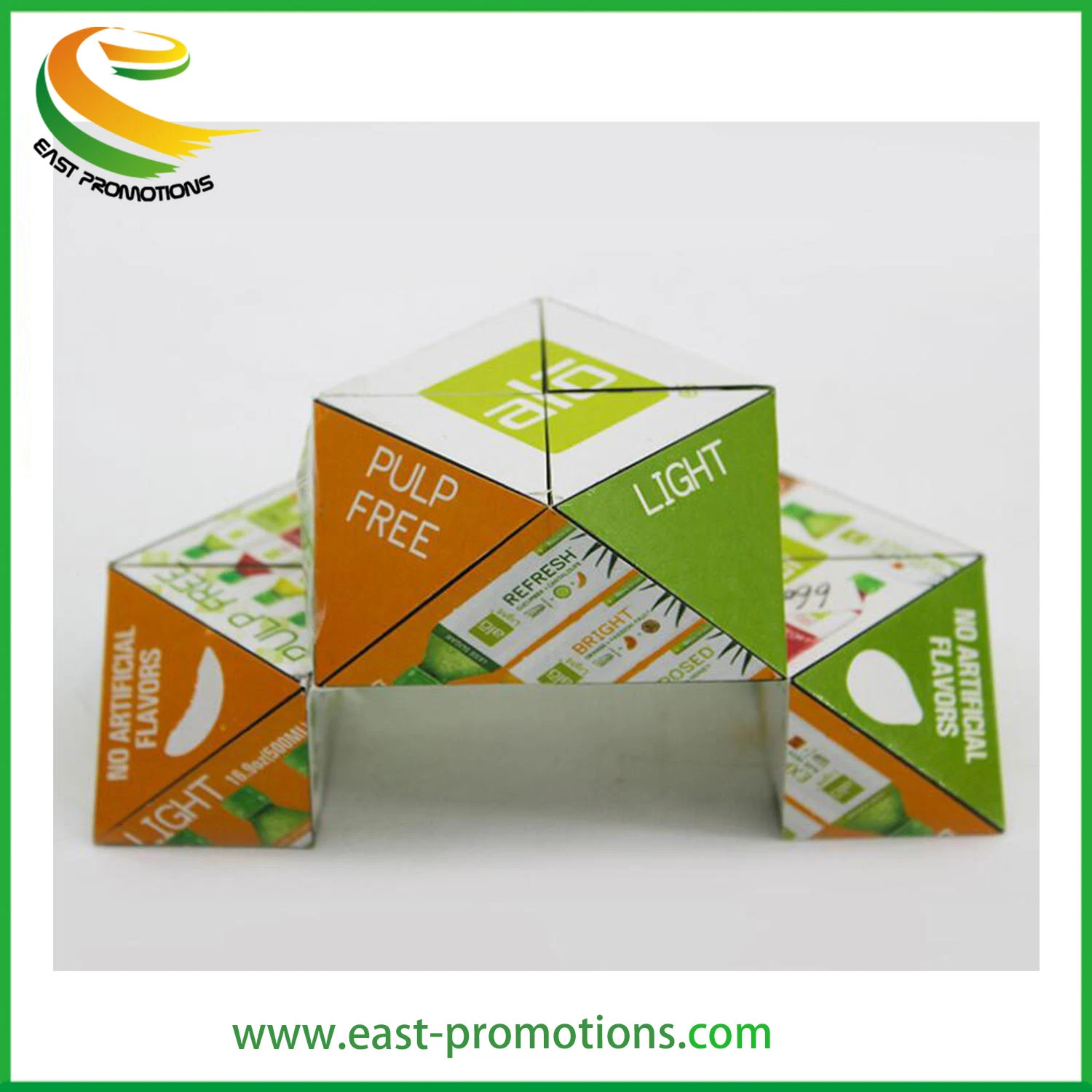 Factory Supply Cheap Price Diamond Shape Foldable Magic Cube for Corporate Gifts