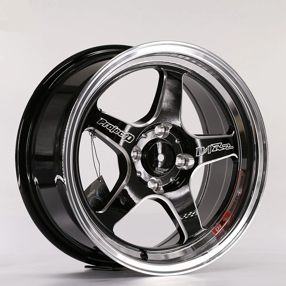 18 Inch 5X114.3 Diamond Cutting Lip Deep Dish Rims Hot Racing Wheel Hub for Passenger Cars