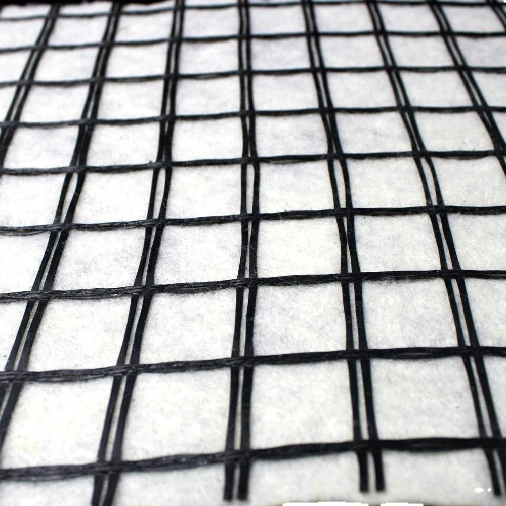 China Technology Production 100kn Fiberglass Geogrid Road Construction Material Reinforcement Geogrid Reinforced