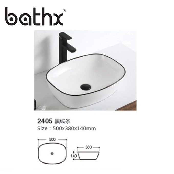 High Quality Sanitary Ware Bathroom Porcelain Lavabo Washing Artistic Basin Bowl