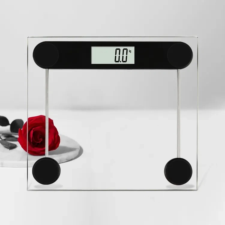 High quality/High cost performance  Bathroom Digital Weighing Glass Electronic Smart Weight Body Scale