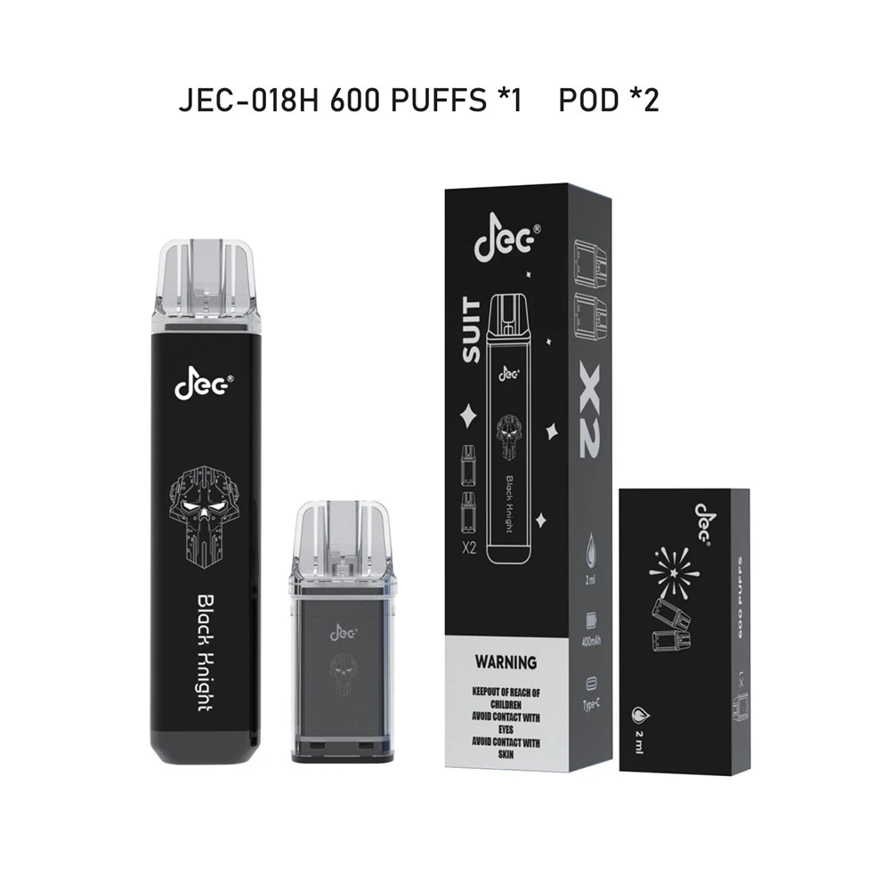 New Vape Pen 600 Puffs Blackberry Flavors 15ml E Cig Dsposable Electronic Cigarette Two Bombs