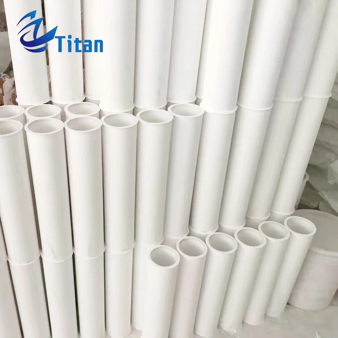 High Quality White Zro2 Zirconia/Alumina Ceramic Tube Construction Machinery