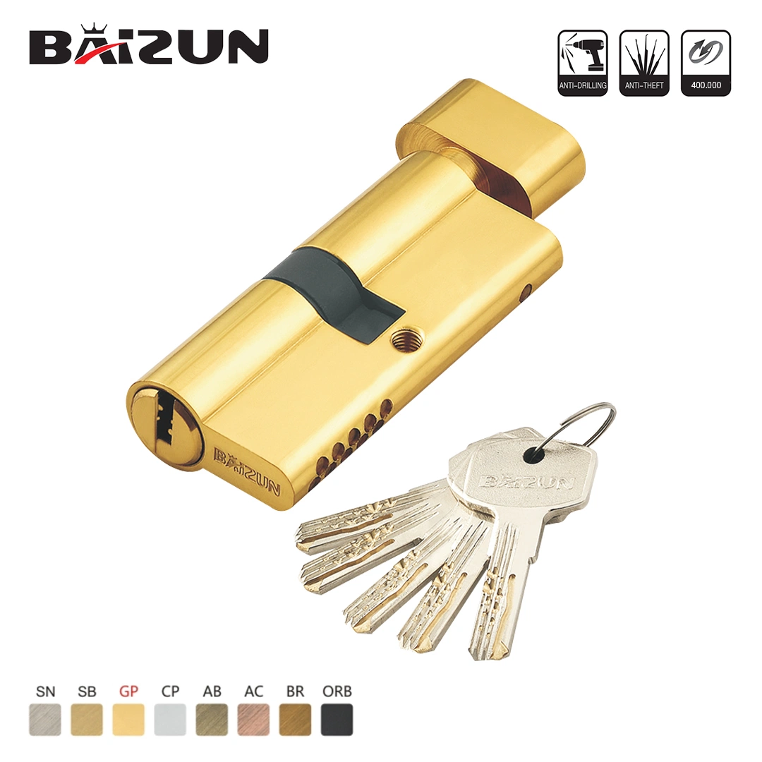 200 PCS Single Opening Lock Door Cylinder Lock with European Standard