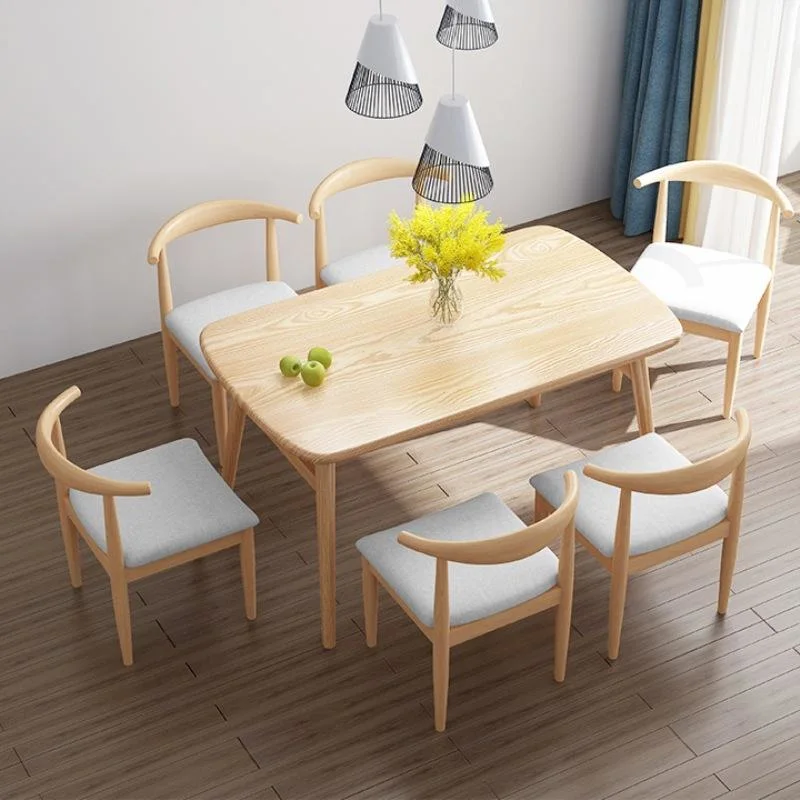 Room Furniture Vintage Stylish Dining Table with Chairs
